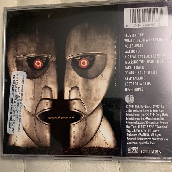 Pink Floyd CDs - Picture 5 of 5